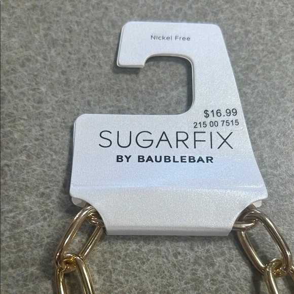 BaubleBar Gold Chain Necklace - Picture 2 of 3